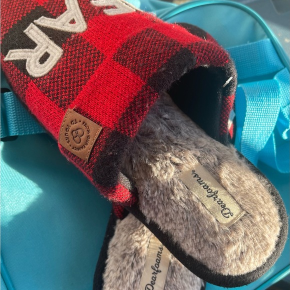 Women's Mama Bear Buffalo Check Clog Slipper - Picture 4 of 12